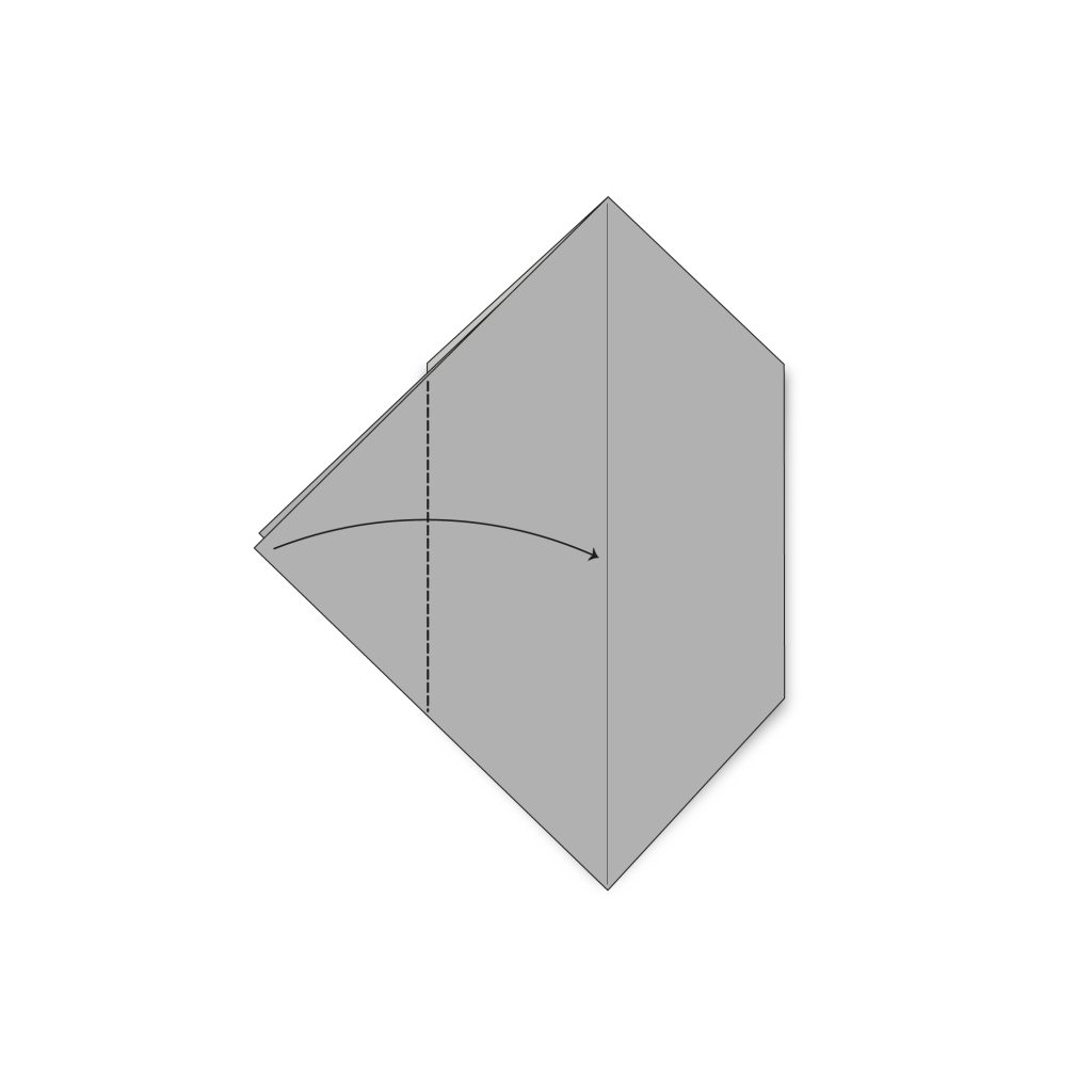 origami balloon rabbit diagram step 10