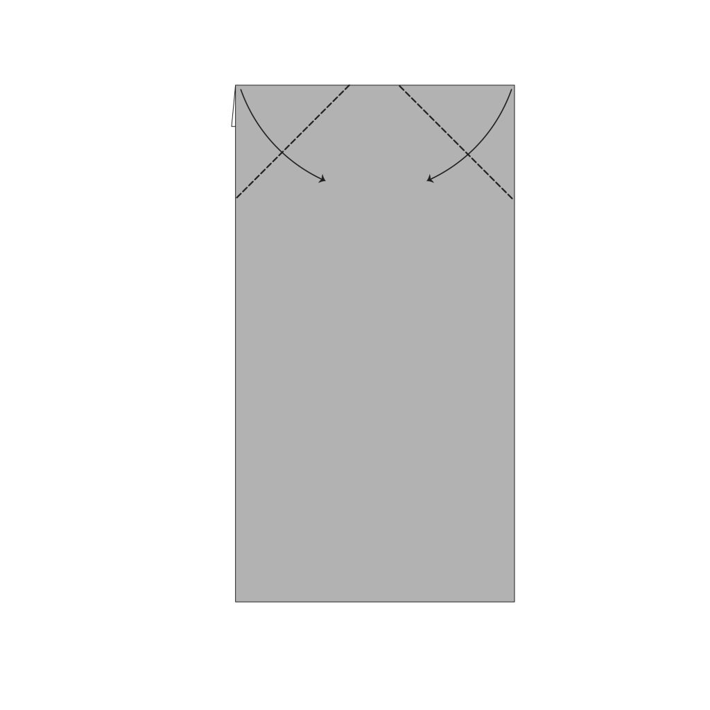 origami happi diagram step 2