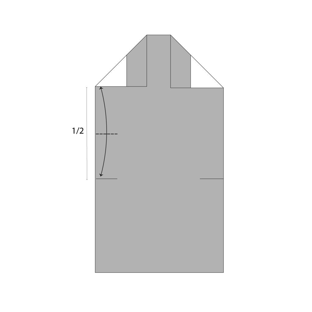 origami happi diagram step 4