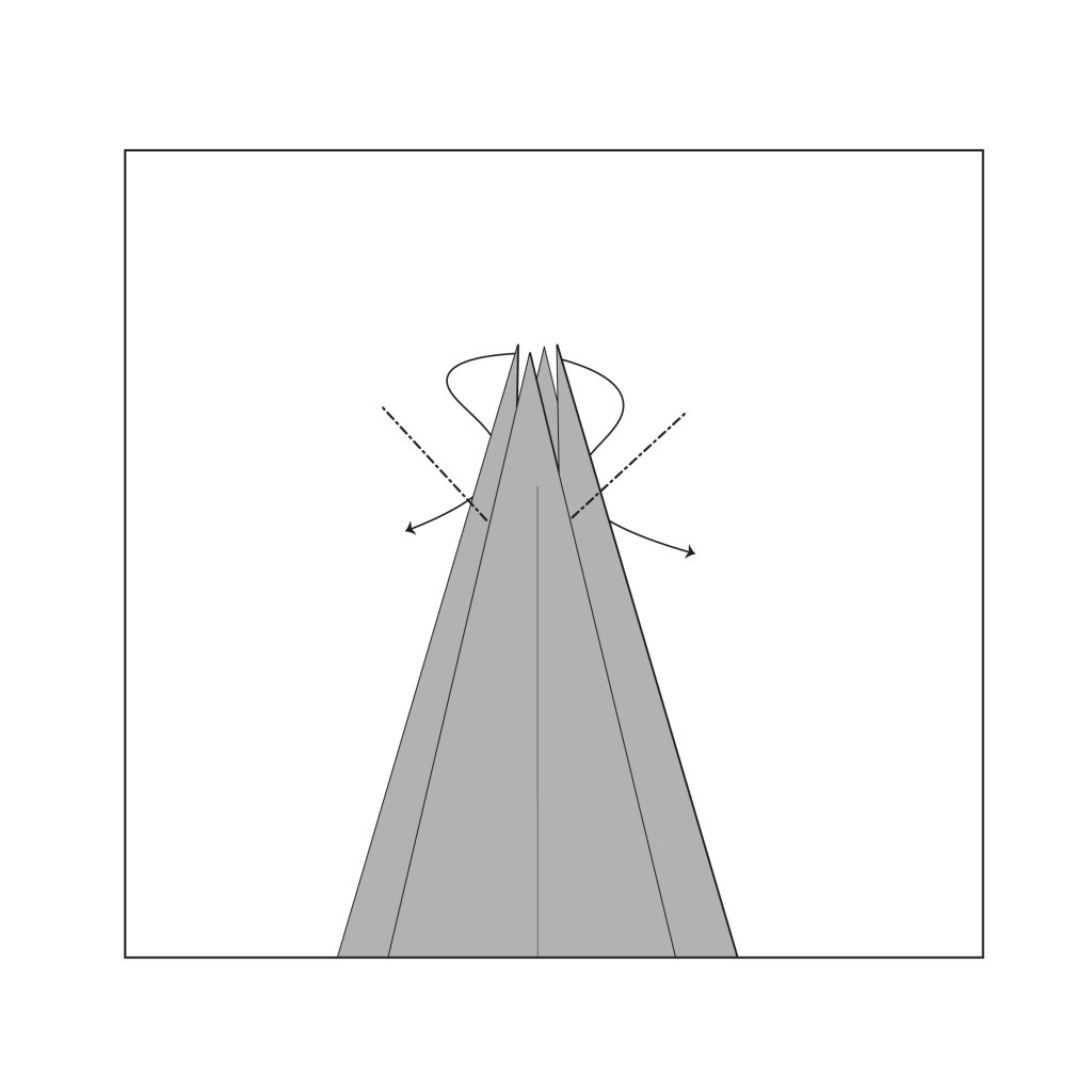 origami snail diagram step 15