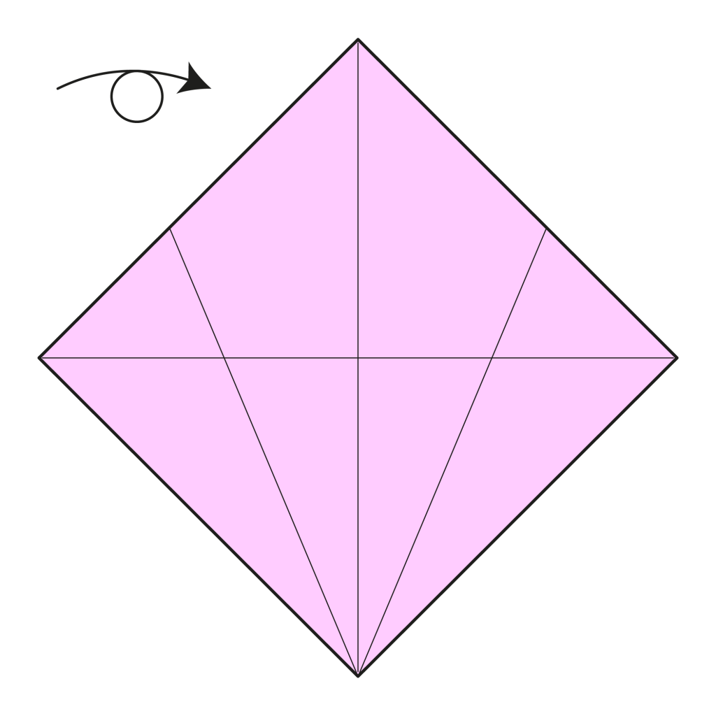 origami angel diagram step 3