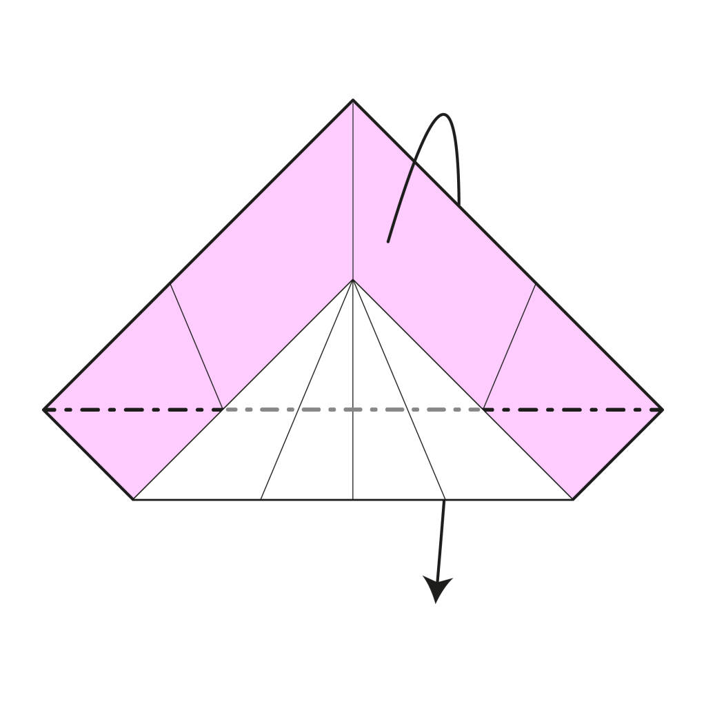 origami angel diagram step 5